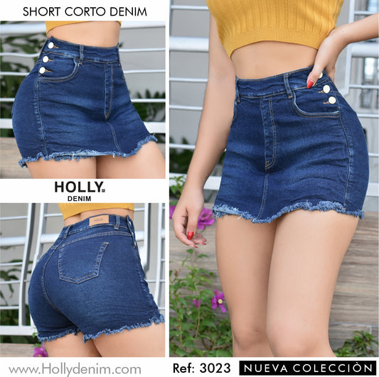 falda short jean para mujer - Proditextil Moda SAS